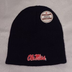 New Ole Miss Rebels Vintage Winter Beanie Skully Skull Cap Hat